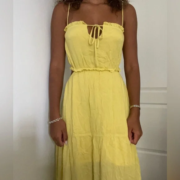 ILLA ILLA | Dresses | Illa Illa Yellow Maxi Dress | Poshmark